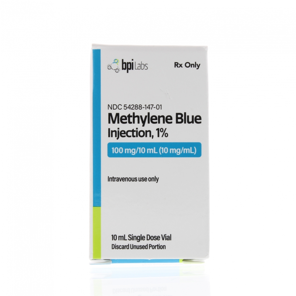 Methylene Blue 10 Mg Ml 1ml Intravenous Injection SDV 51 OFF